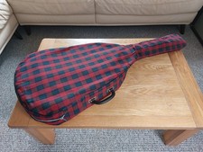 Vintage 1960's Parlour Guitar Soft Case - fits Framus, Eko & similar others, VGC