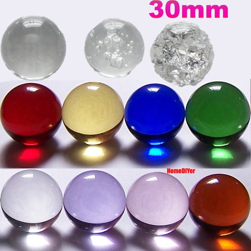 30mm colour crystal - 30mm,