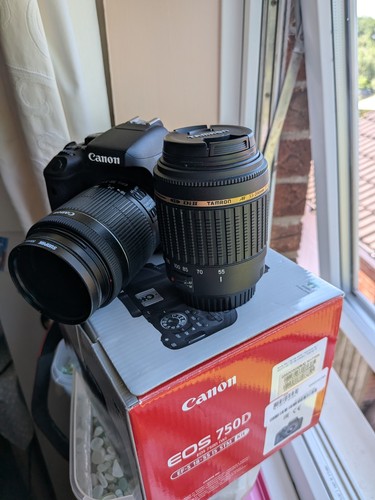 Canon 750d 2mp dslr camera - 750d, 24.2mp