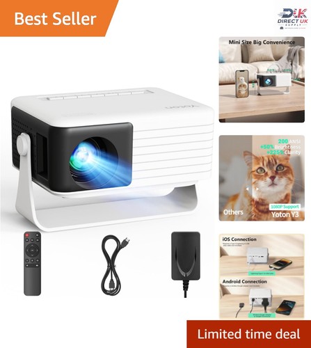 Mini projector 2026 360 - mini, 360°