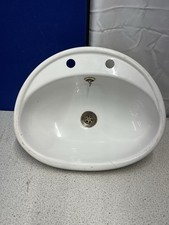 Boat motorhome or caravan plastic sink