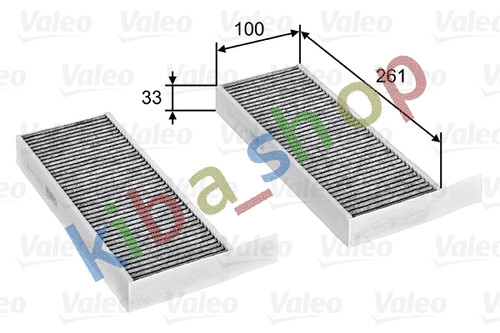 Cabin filter with - cabin,