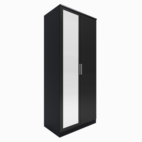Black door high gloss - door,