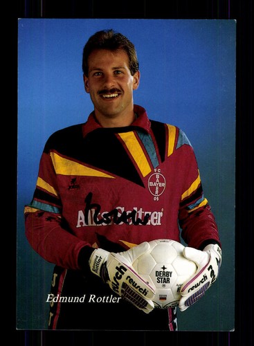 Edmund rottler autograph card - rottler,
