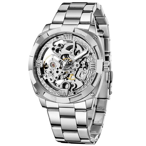 Men automatic watch steel - automatic,