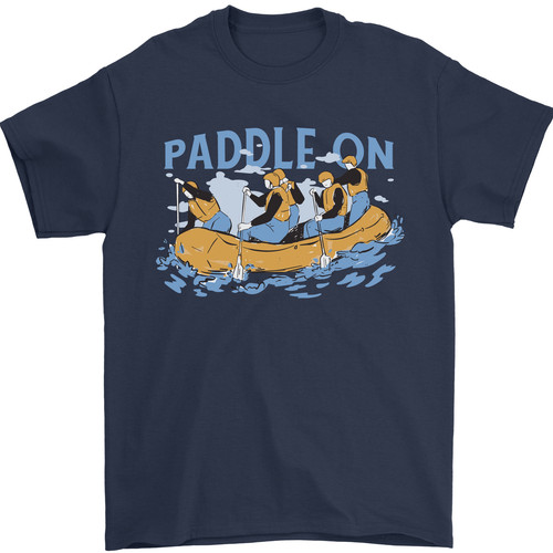 White water rafting paddle - paddle, on