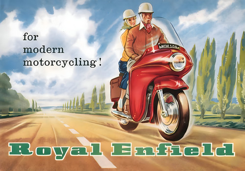 Royal enfield motorcycle 1960 - royal,