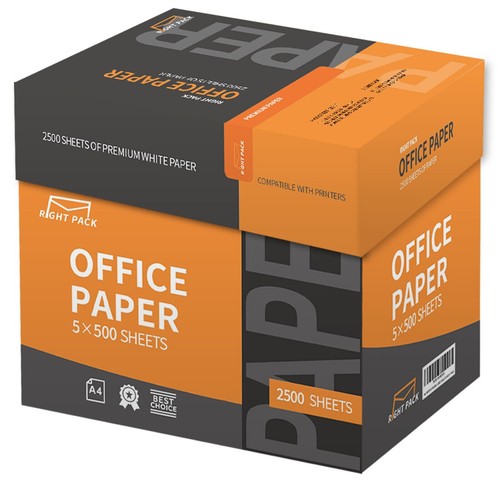 White paper printer copier - a4,