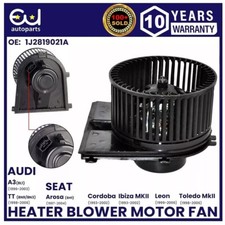 HEATER BLOWER MOTOR FAN FOR SKODA OCTAVIA MK2 VW GOLF MK4 POLO MK3 BEETLE BORA