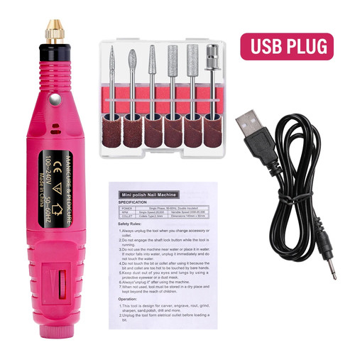 Electric nail file for thick - electric,