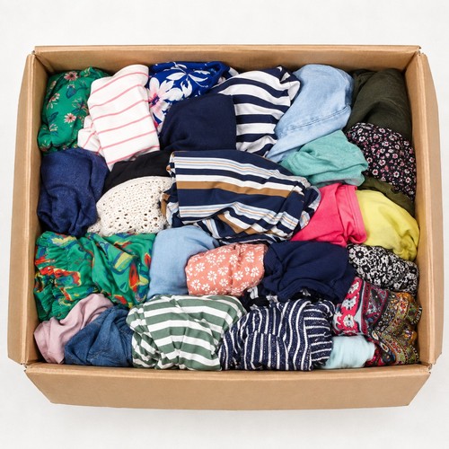 10kg mixed clothing job lot - clothing,