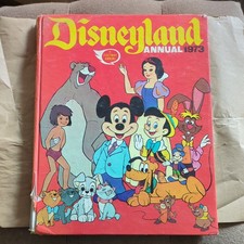 Disneyland Annual 1973 Published 1972 Vintage Children's Book freeP&P