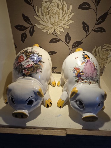 Maryleigh pottery piggy bank - maryleigh,