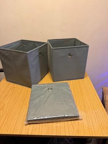 Foldable canvas storage - foldable,