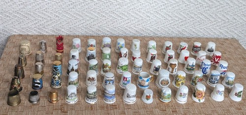 Large lot thimbles metal - large,