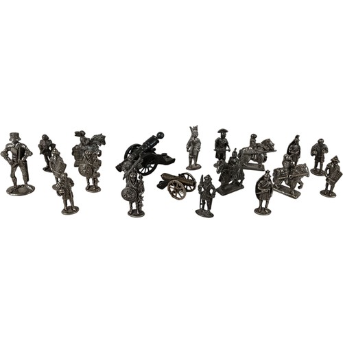 Pewter miniature figures toy - pewter,