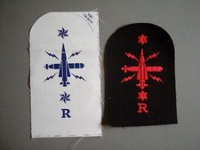 2 Royal Navy Engineering Leading Radar Operator patches