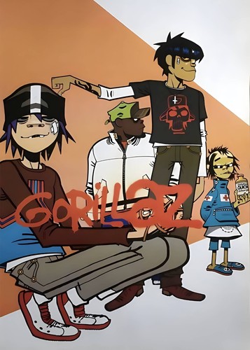 Gorillaz damon albarn - gorillaz,