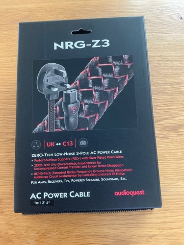 Audioquest nrg mains power - audioquest.,