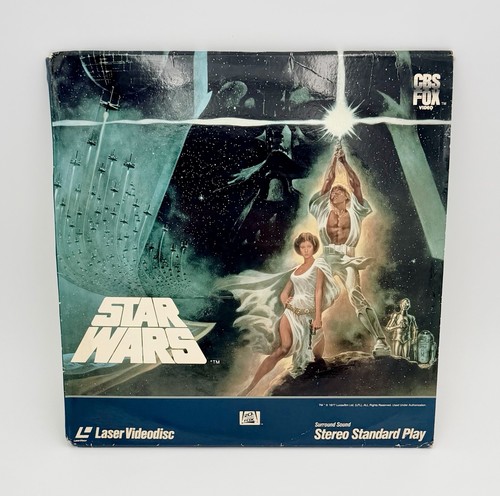 Star wars 1977 laserdisc - star,
