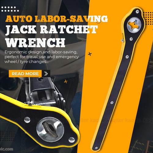 Car jack ratchet wrench tire - wrench,