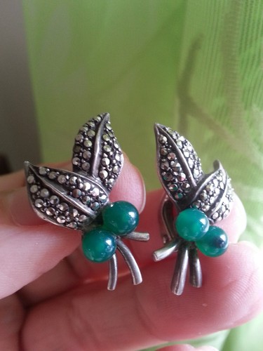 835 silver art deco - 835,  art