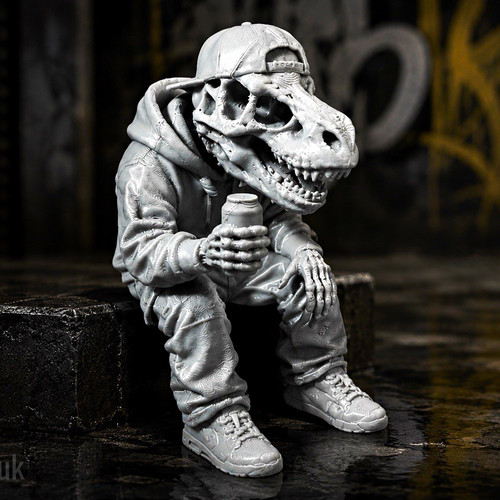 Urban hip hop - urban, skull