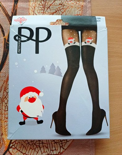Pretty polly santa - pretty,