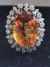 14k *White Gold* Champagne