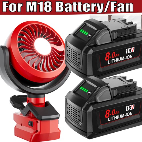 Camping fan for milwaukee - camping, 18v