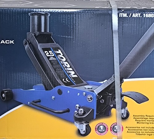 Low profile trolley jack - low,