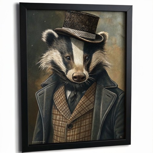 Peaky blinders badger art - badger,