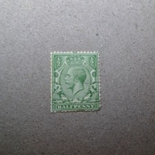 Very rare stamp half penny King George stamp 1921 (1029)