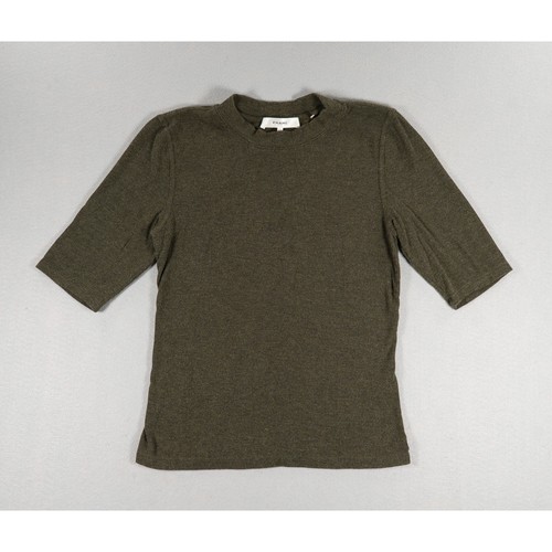 Frame ribbed knit - ribbed, neck