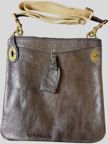 Mulberry leather messenger - leather, bag