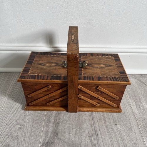 Rate vintage inlaid - sewing, box