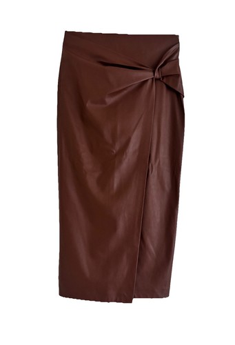 Zara brown faux - faux, leather