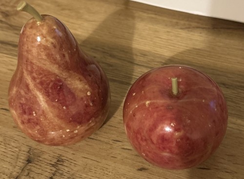 Vintage dark red pear - pear, &
