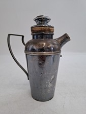 James Dixon & Sons L1965 Silver Plated 1 Pint Cocktail Shaker Art Deco 1930s