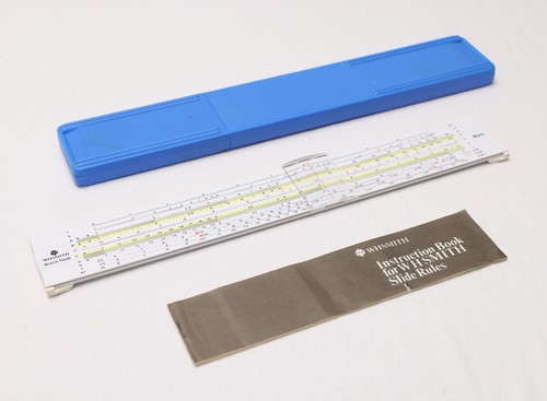 Whsmith rietz slide rule - rietz,