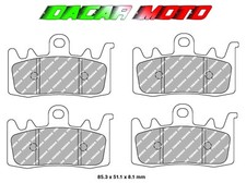 4 Brake Pads FERODO Front DUCATI HYPERMOTARD 821 2013 2014 2015