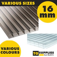High Impact SkyPlex® 16mm Polycarbonate Roofing Sheets | 16mm Roofing Panels