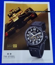 2012 TW STEEL WRISTWATCH LOTUS