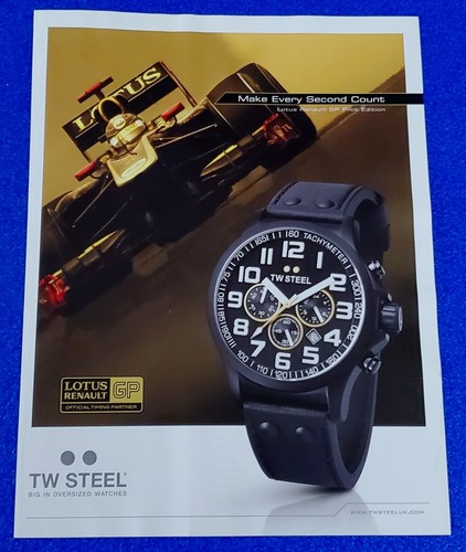 2012 steel wristwatch lotus - tw,