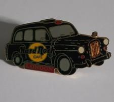 Vintage Hard Rock Café Lapel/Hat Pin Pinback London England Black Taxi Cab