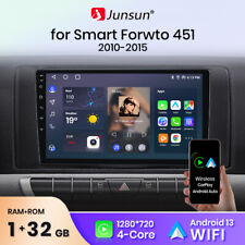 For Smart Fortwo 451 2010-2015 Android Car Stereo Radio GPS Sat Nav WIFI Carplay