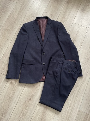 Next men navy blue - men’s, wool