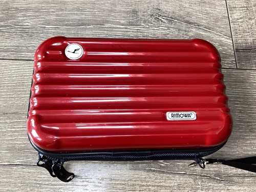 Rimowa lufthansa red toiletry - rimowa,
