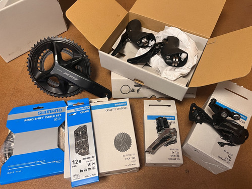 Shimano 105 r7100 groupset - r7100, 12