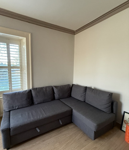 Ikea friheten grey - grey, fabric